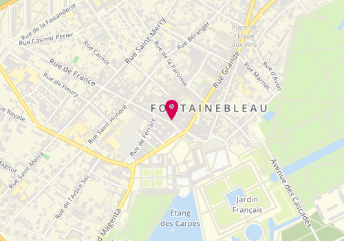 Plan de Barney, 4 Rue de France, 77300 Fontainebleau