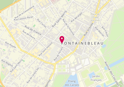 Plan de Le Boudoir de Michelle, Mnewlife Sas
36 Rue de France, 77300 Fontainebleau