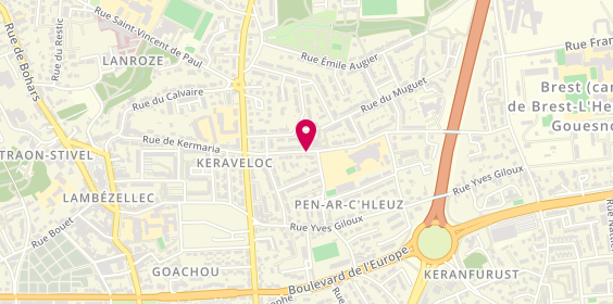 Plan de La Halle Chaussures & Maroquinerie, Zone de Kergaradec
Rue Amiral Romain Desfosses, 29200 Brest