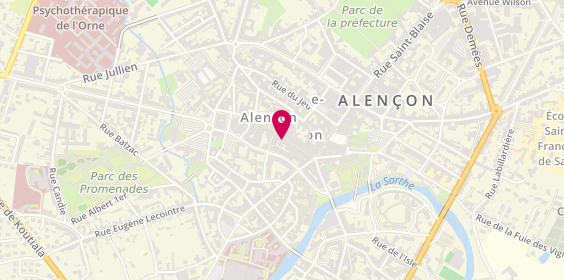 Plan de Devred, 51 Rue Aux Sieurs, 61000 Alençon