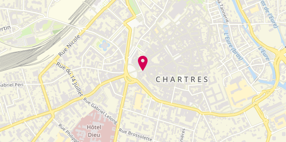 Plan de Jules Chartres, 3 Rue Delacroix, 28000 Chartres