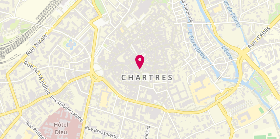 Plan de Lacoste Chartres, 6 Rue de la Tonnellerie, 28000 Chartres