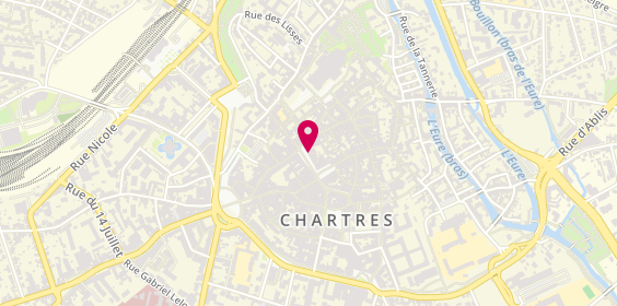 Plan de A la botte d'Or Chartres, 18 place du Cygne, 28000 Chartres