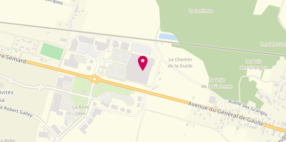 Plan de La Halle, Zc Leclerc A Cote de But parc Aerodrome avenue Philippe Seguin, 10510 Maizières-la-Grande-Paroisse