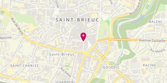 Plan de Foot Locker France, 3 Place Salvador Allende Centre Commercial Les C 1 Rue Sainte Barbe, 22000 Saint-Brieuc