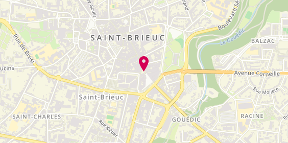 Plan de Boulbain Chausseur, 47 Rue Saint-Guillaume, 22000 Saint-Brieuc