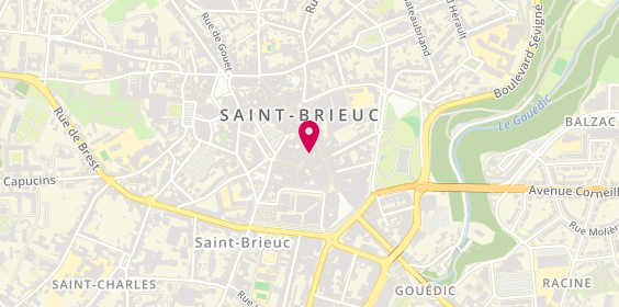 Plan de Idylle Chaussures, 6 Rue du Général Leclerc, 22000 Saint-Brieuc