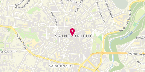 Plan de Confections, Tissus, Laines et Doublu, 2 Rue Saint-Guillaume, 22000 Saint-Brieuc
