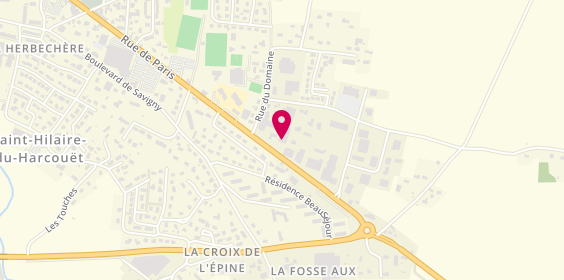 Plan de Magasin DistriCenter Saint Hilaire du Harcouët, La Vieille Garde, 50600 Saint-Hilaire-du-Harcouët