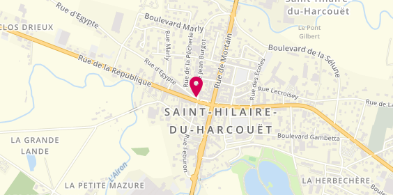 Plan de LELIEVRE Laetitia, 18 Place Saint Michel, 50600 Saint-Hilaire-du-Harcouët