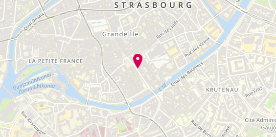 Plan de ZAPA Strasbourg, 46 Rue du Vieux-Marché-Aux-Poissons, 67000 Strasbourg