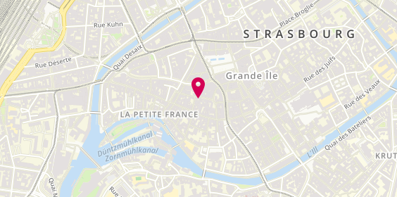 Plan de Blandin & Delloye, 10 Rue Sainte-Hélène, 67000 Strasbourg