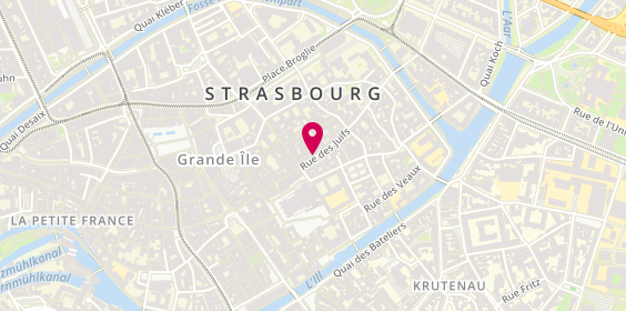 Plan de Bexley Strasbourg, 5 Rue des Juifs, 67000 Strasbourg