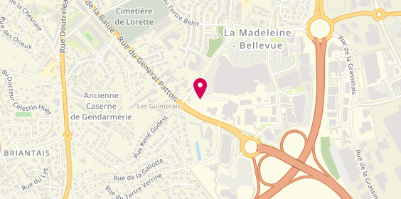 Plan de Jennyfer, Centre Commercial la Madeleine Avenue Flaudaie, 35400 Saint-Malo