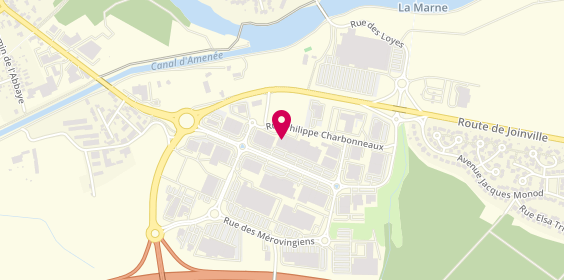 Plan de CHAUSSEA, Zone Aménagement Chêne Saint-Amand, 52100 Saint-Dizier