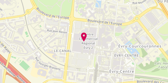 Plan de Armand Thiery, Centre Commercial Evry
2 Boulevard de l'Europe 2, 91000 Évry-Courcouronnes