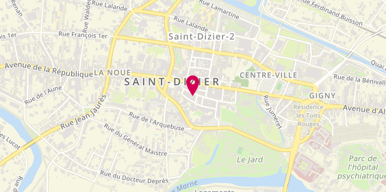 Plan de Tentation, 24 Rue du Dr Mougeot, 52100 Saint-Dizier