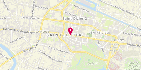 Plan de X And O, 11 Rue Gambetta, 52100 Saint-Dizier