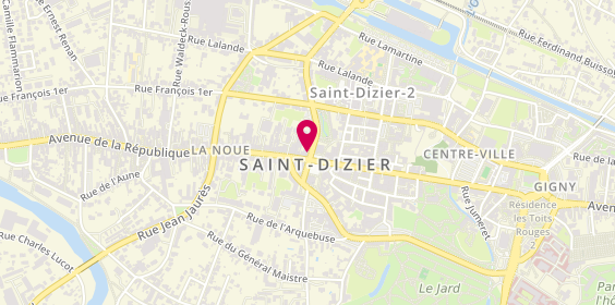 Plan de Du Pareil au même, 5 avenue Marius Cartier, 52100 Saint-Dizier