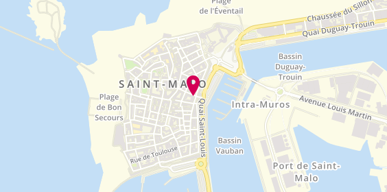 Plan de Comptoir Mers et Montagnes, 2 Grand Rue, 35400 Saint-Malo
