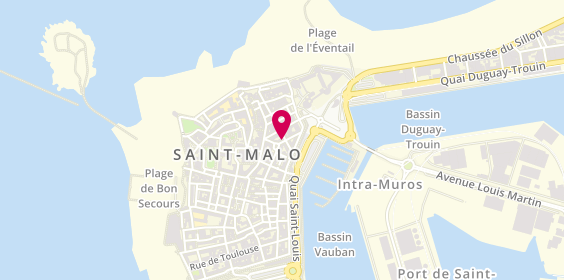 Plan de Zabou, 7 Rue Sainte-Marguerite, 35400 Saint-Malo