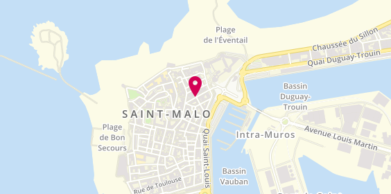 Plan de Magasin 18, 7 Rue Saint Vincent, 35400 Saint-Malo