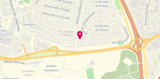 Plan de Etam Lingerie, Route Départementale 35 Centre Commercial Ulis 2, 91940 Les Ulis