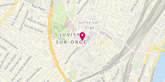 Plan de Ariam Benetton Sté, 58 Grande Rue, 91260 Juvisy-sur-Orge