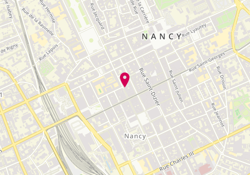 Plan de Le Repère, 27 Rue de la Visitation, 54000 Nancy
