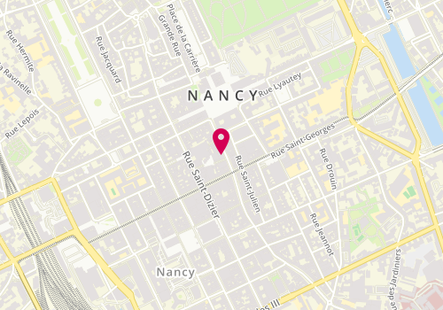 Plan de Ikks Men, 36 Rue des Dominicains, 54000 Nancy