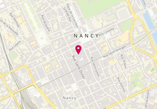 Plan de ZAPA Nancy, 17 Rue Saint-Dizier, 54000 Nancy