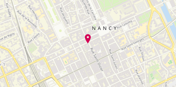Plan de Empreinte, 4 Rue Saint Dizier, 54000 Nancy