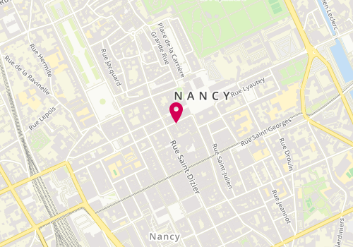 Plan de Sandro, 15 Rue Gambetta, 54000 Nancy