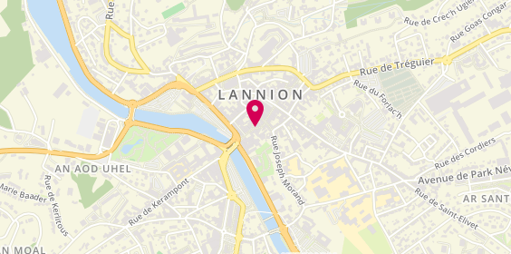Plan de Jules Lannion, 11 - 13 Rue des Augustins, 22300 Lannion
