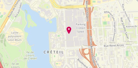 Plan de G-Star Creteil Soleil, Centre Commercial Créteil Soleil Niveau Rdc Porte 13-16 - Cell 1231, 94000 Créteil