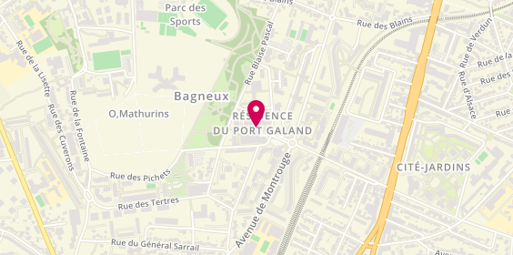 Plan de Bd Shoes, Centre Commercial Les Bas Longchamps Place du Port Galand-Centre, 92220 Bagneux