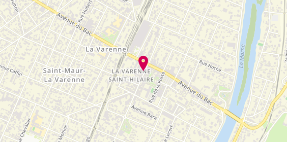 Plan de Sandro, 6 Rue Saint-Hilaire, 94210 La Varenne