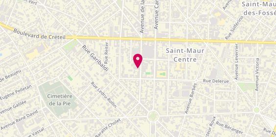 Plan de Eden Park, 20 Rue Baratte Cholet, 94100 Saint-Maur-des-Fossés