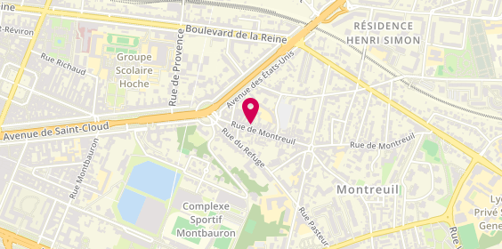 Plan de Chapitre Xix, 19 Rue de Montreuil, 78000 Versailles