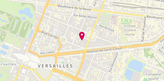Plan de Falbalas Saint Junien, 10 Rue des 2 Portes, 78000 Versailles