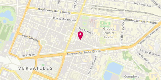 Plan de Lingerie Bleuette, 61 Rue de la Paroisse, 78000 Versailles