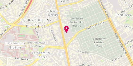 Plan de Orchestra Premaman, 77 avenue de Fontainebleau, 94270 Le Kremlin-Bicêtre