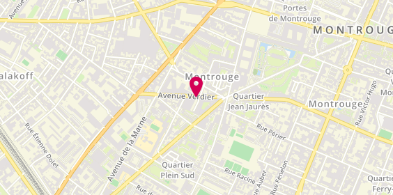 Plan de Servi, 103 avenue Verdier, 92120 Montrouge