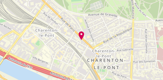 Plan de Chaussures Rejac, 91 Rue de Paris, 94220 Charenton-le-Pont