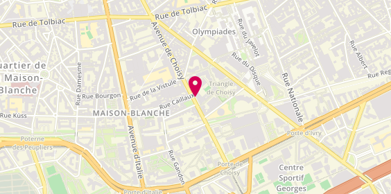 Plan de Elysa Mode, 52-54
52 Avenue de Choisy, 75013 Paris