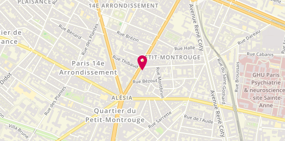 Plan de Chaussea, 55 avenue du Général Leclerc, 75014 Paris