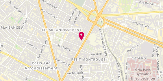 Plan de Bocage, 26 avenue du Général Leclerc, 75014 Paris