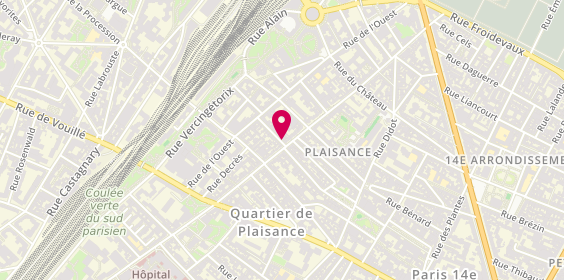 Plan de Manhattan Gigolo, 17 Rue Francis de Pressense, 75014 Paris