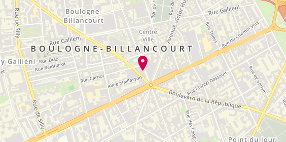 Plan de André, 180 Boulevard Jean Jaurès, 92100 Boulogne-Billancourt