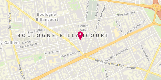 Plan de Caroll, 171 Boulevard Jean Jaurès, 92100 Boulogne-Billancourt